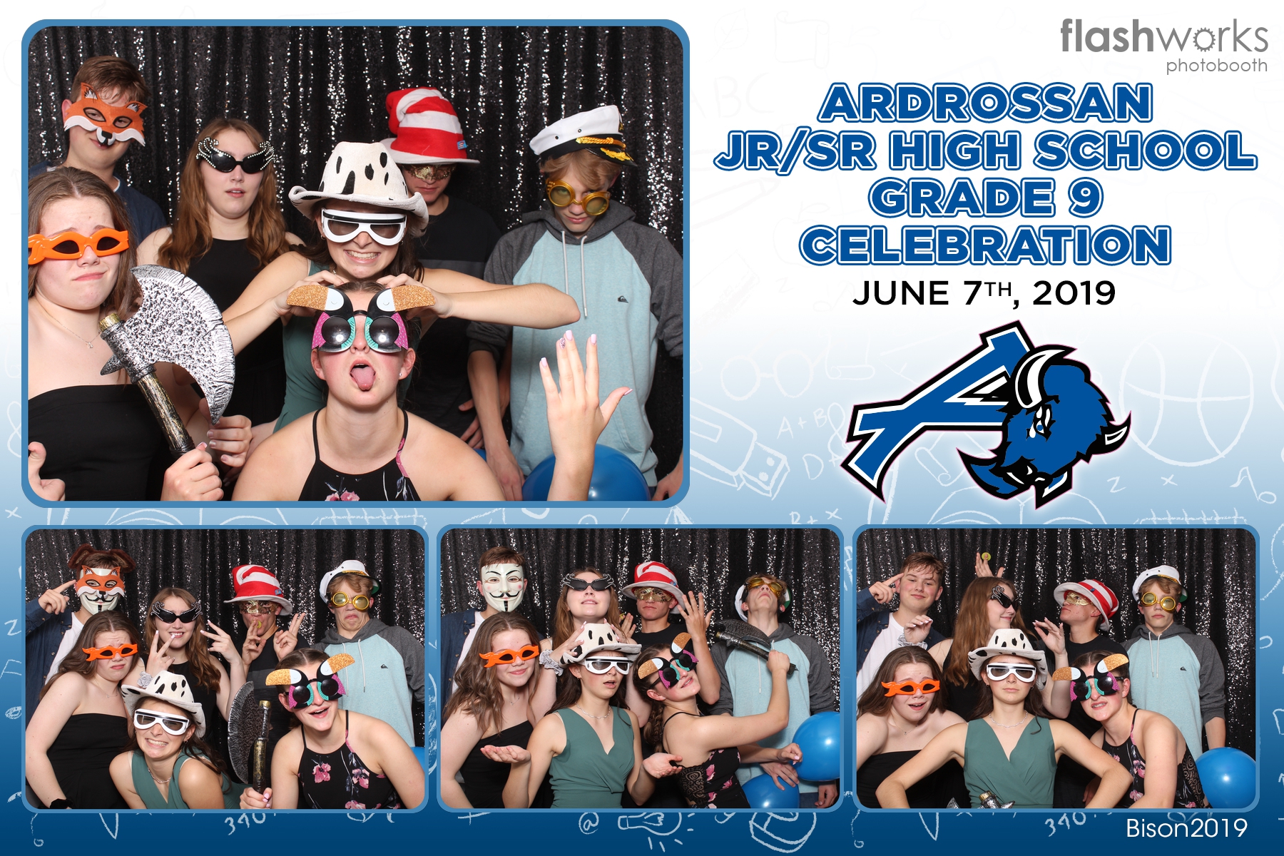 Ardrossan Jr/Sr High School Grade 9 Celebration | View more photos from the event at gallery.flashworksphotobooth.com/u/FlashworksPhotoboothInc/Ardrossan-JrSr-High-School-Grade-9-Celebration